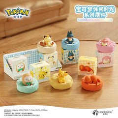 Pikachu Meowth Charmander Munchlax Slowpoke Rowlet Casual Time Collection 07FC0E-D4 - KOEEK