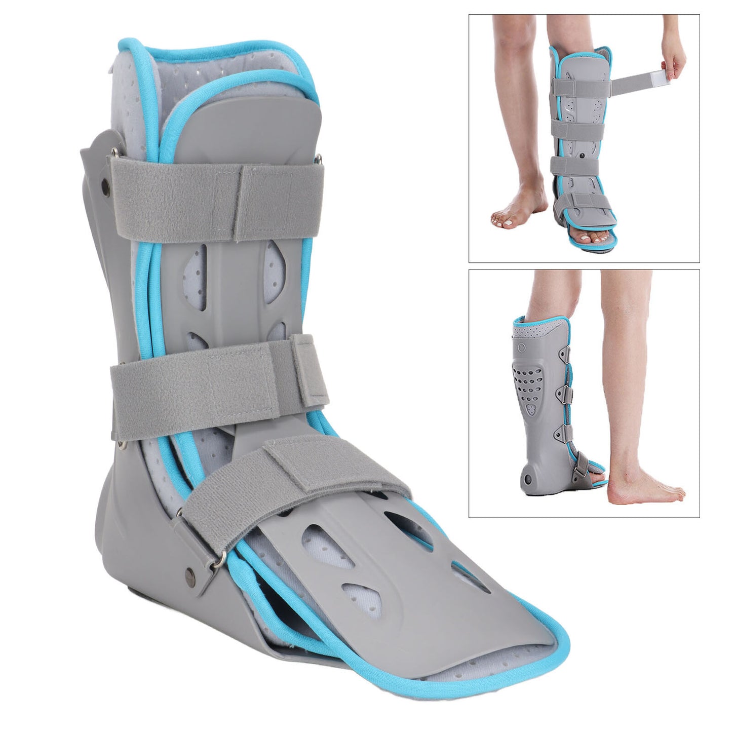 new Ankle Brace Tightness Fracture Recovery Ankle Fixing Splint Baffle(Right ) HGF koeek - KOEEK