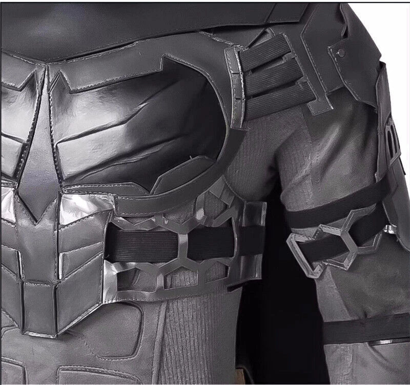 DC Batman Ben Affleck Cosplay Costume Outfit Bodysuit Mask Shoes Lot Halloween 07FC0E-D4 - KOEEK