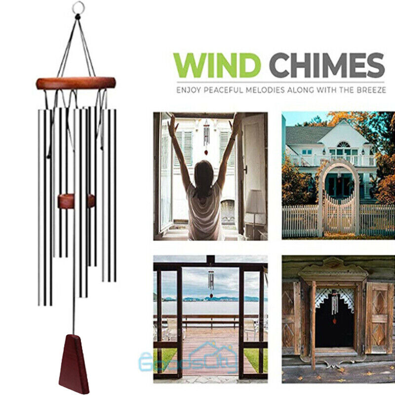 ny 27 rør Stor dyb tone Windchime Kapelklokker Wind Chimes Have Home Decor