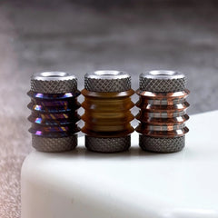 EDC Knife Lanyard Bead PEI Titanium Paracord Necklace Bracelet Making DIY Beads 07FC0E-D4 - KOEEK