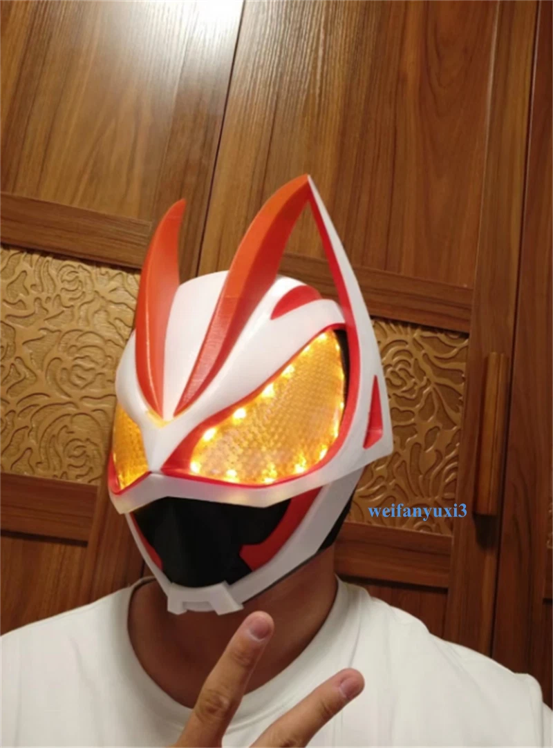 Kamen Rider Masked Rider GEATS 1/1 Wearable Helmet 3D Printing Mask Cosplay Prop 07FC0E-D4 - KOEEK