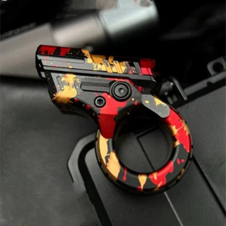 Fidget Spinner Hand Spinner ADHD Tool Alloy Zoom Ratchet Wheel Fidget Ring EDC 07FC0E-D4 - KOEEK
