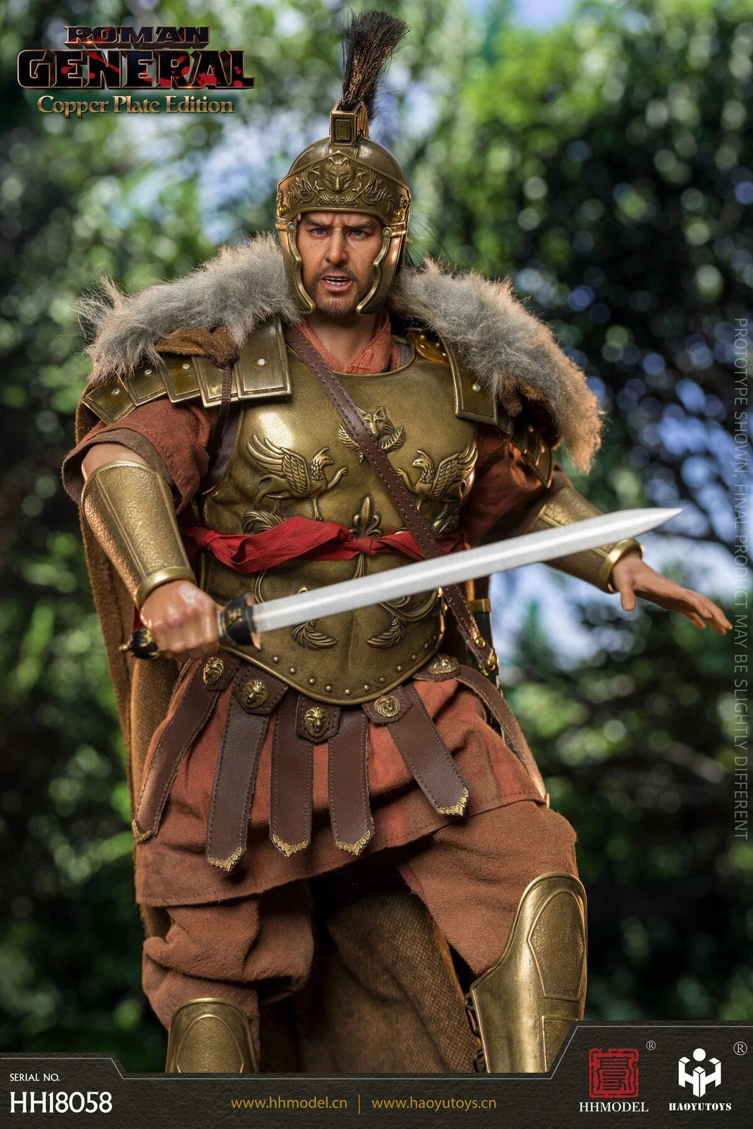 HHMODEL x HAOYUTOYS HH18058 1/6 Scale Empire Corps Pure copper Version Model 07FC0E-D4 - KOEEK