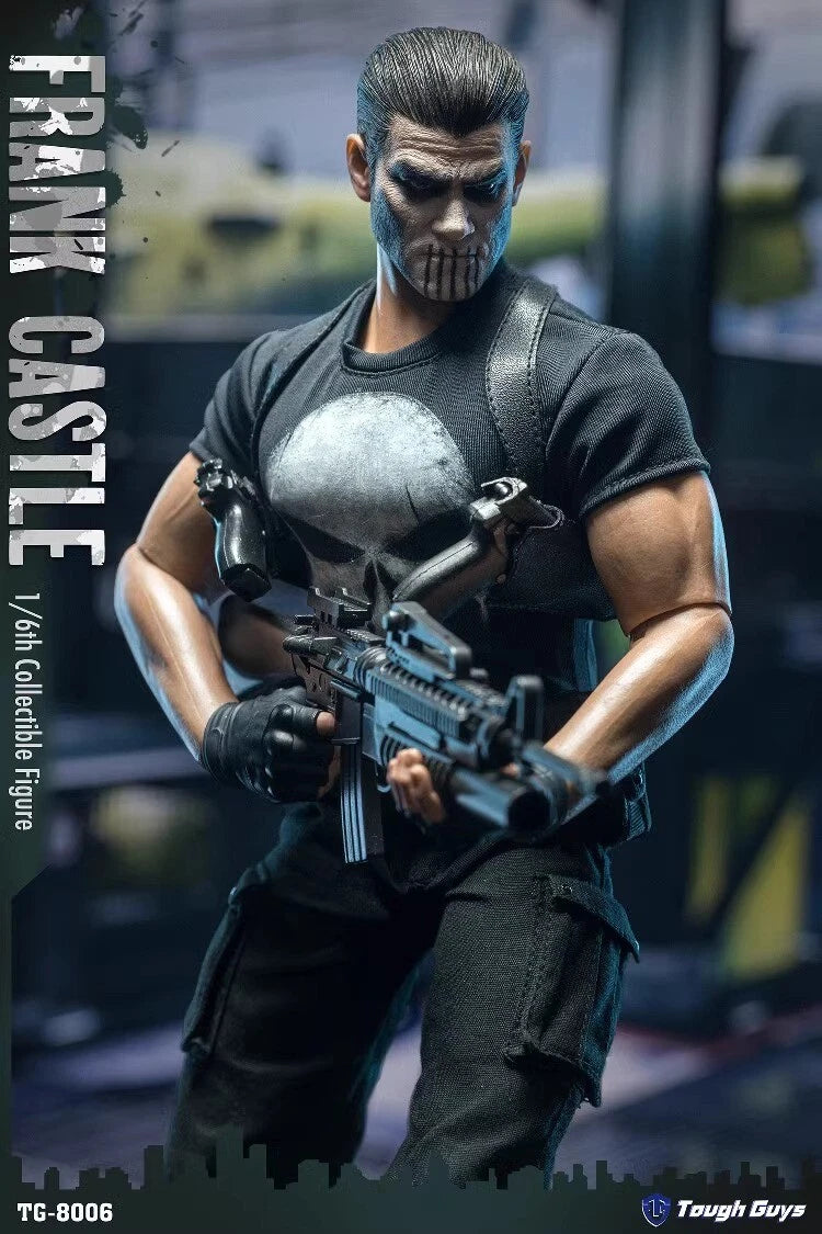 Tough Guys TG-8006 1/6 Collectible The Punishman Frank Action Figure Model Toy 07FC0E-D4 - KOEEK