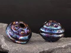 EDC Titanium Knife Lanyard Bead Necklace Bracelet Pendant DIY Spinner Gyro Toy 07FC0E-D4 - KOEEK