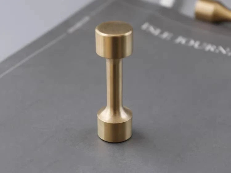 Brass Worry Bead Begleri Finger Skill Fidget Toy Stress Knucklebone Fidget Toys 07FC0E-D4 - KOEEK