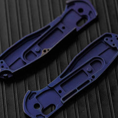 1 Pair TC4 Titanium Unibody Spine Scales for Benchmade Griptilian 551 Knives 07FC0E-D4 - KOEEK