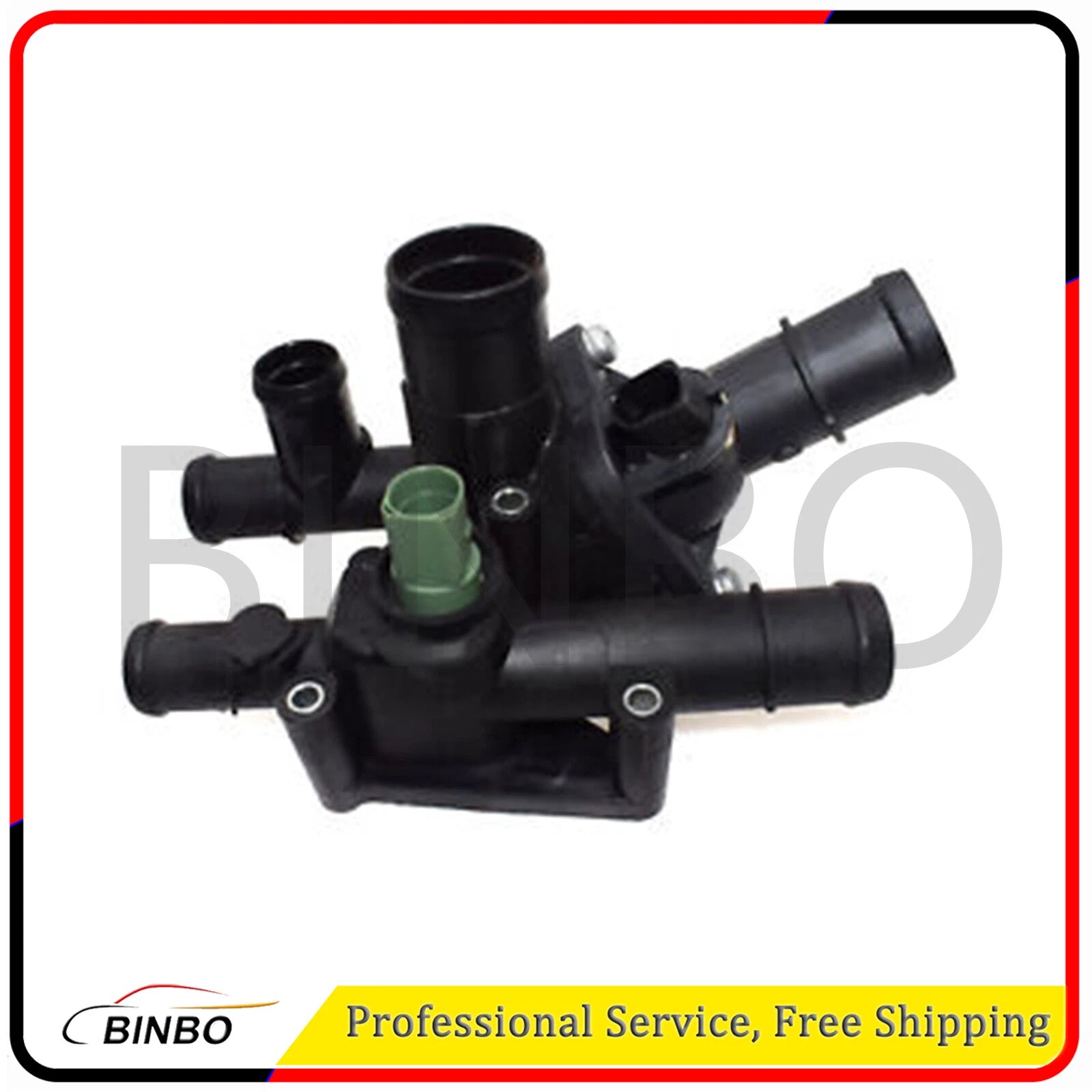 06A121111  Engine Thermostat Housing Assembly For Audi A3 Seat VW Skoda 1.6L 07FC0E-D4 - KOEEK