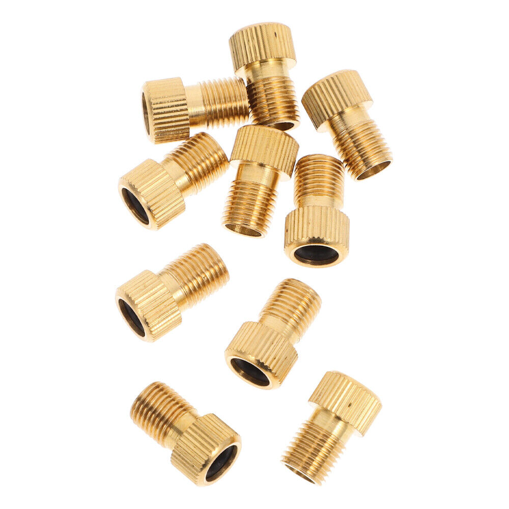 new 10 Pcs Inner Tubes Pump Golden Copper Bike Parts Cycling Bike koeek - KOEEK