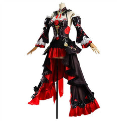 Honkai Impact 3 Theresa Apocalypse Cosplay Custome Outfits Dress Red Women Set 07FC0E-D4 - KOEEK