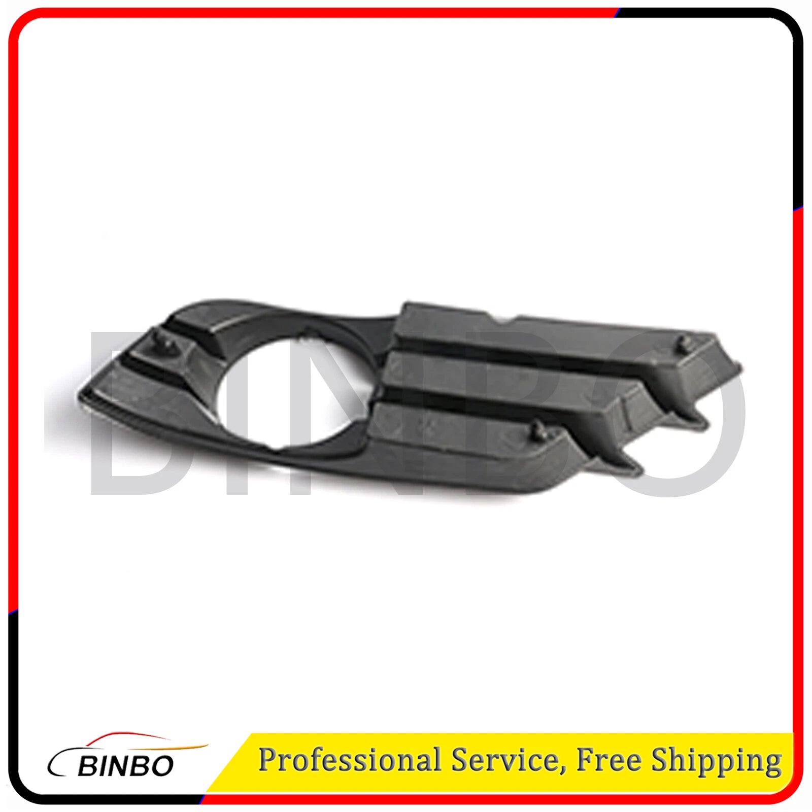 Front Left Bumper Fog Light Grille Fit for Mercedes R350 R500 R550 R63 2006-2010 07FC0E-D4 - KOEEK