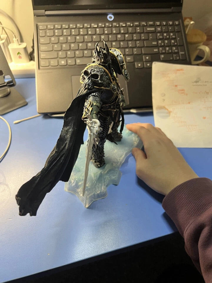 WOW The Lich King PVC Figure Model World of Warcraft Arthas Menethil 21cm Decor 07FC0E-D4 - KOEEK