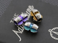 EDC Titanium Alloy Parachute Cord Pendant Lanyard Bead Keychain DIY Zipper Head 07FC0E-D4 - KOEEK
