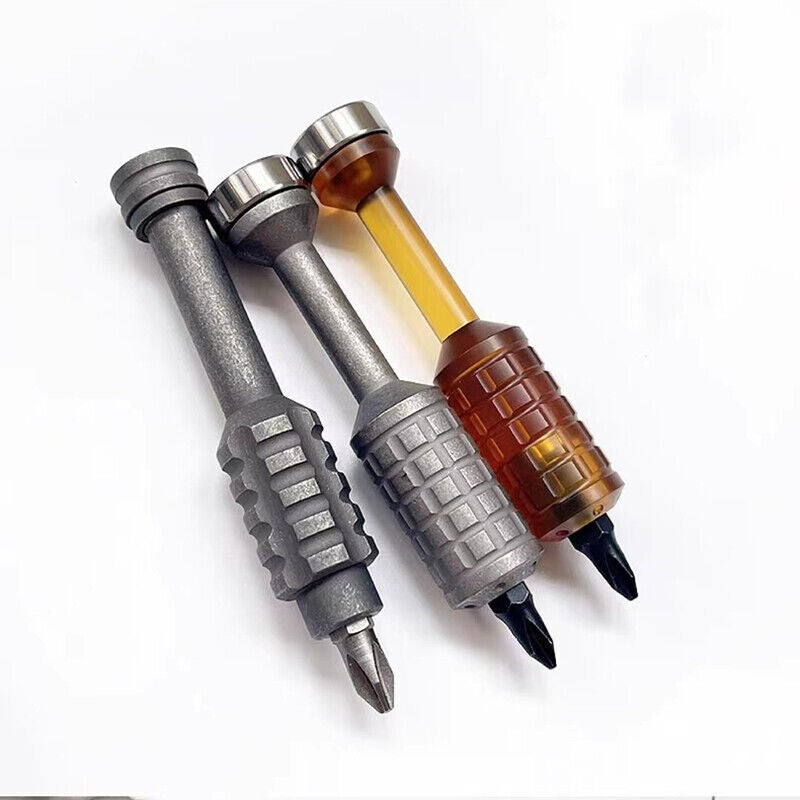 Titanium Alloy PEI Tool for 1/4" Screwdriver Head w/ Stress Relieve Toy EDC Tool 07FC0E-D4 - KOEEK