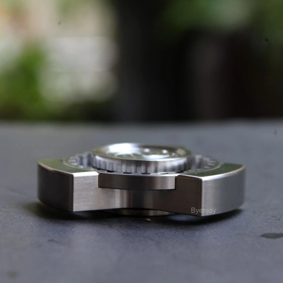 Finger Spinner Fidget Spinner Haptic Toy Stainless Steel Cnc Gear Wheel EDC Toys 07FC0E-D4 - KOEEK