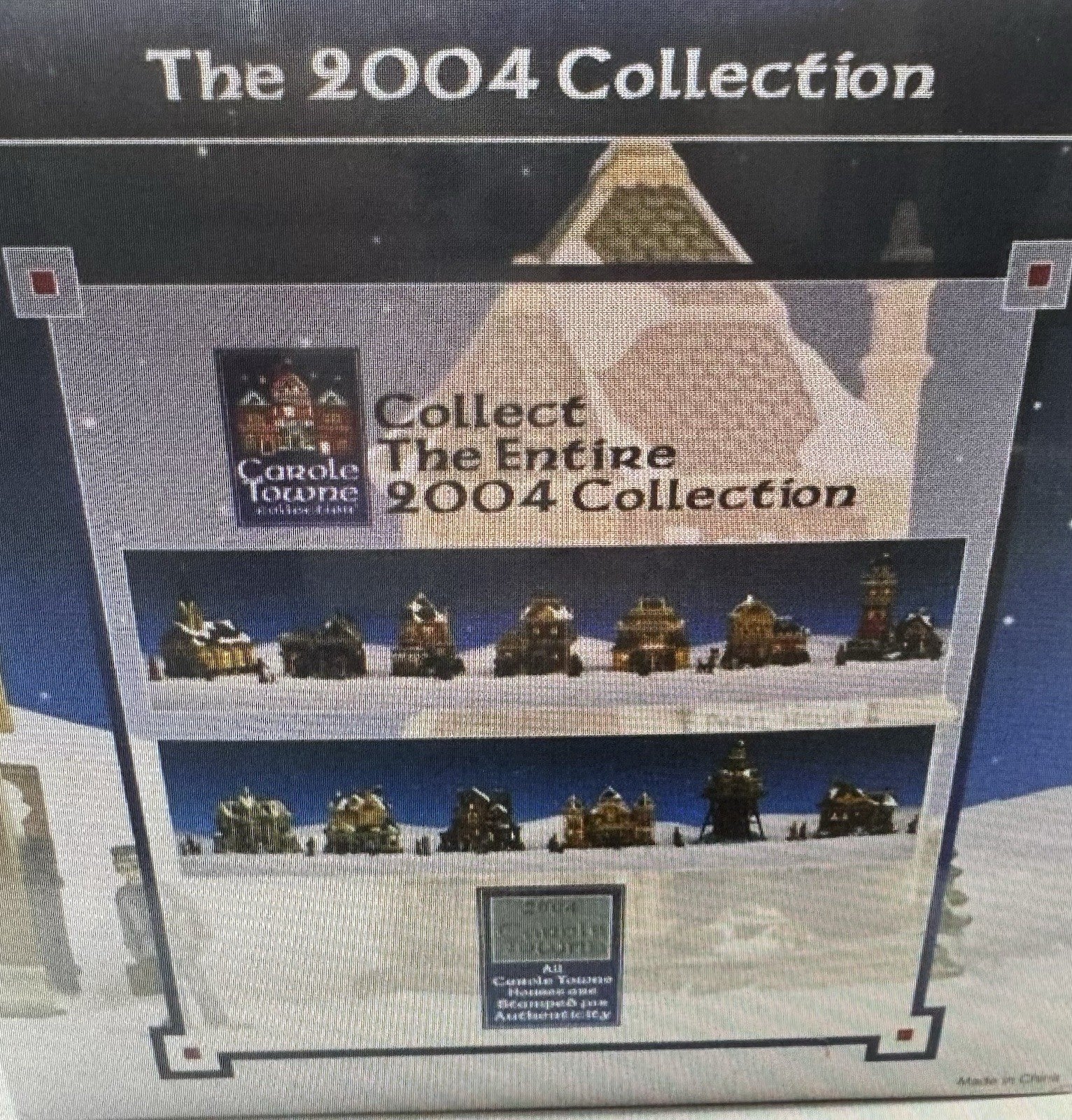 Lemax Carole Towne Collection 2004 “Langley House” Lights Up w/Box & Foam EUC LEMAX - KOEEK