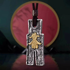 Handmade Pendant Necklace Chinese Style Fortune Charm Jewelry 07FC0E-D4 - KOEEK
