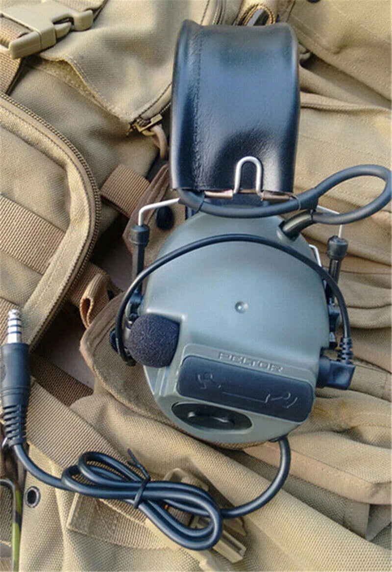 C3Comtac III TCA Headset Military Standard Plug Headset For PRC 148 152 MBITR TCA - KOEEK