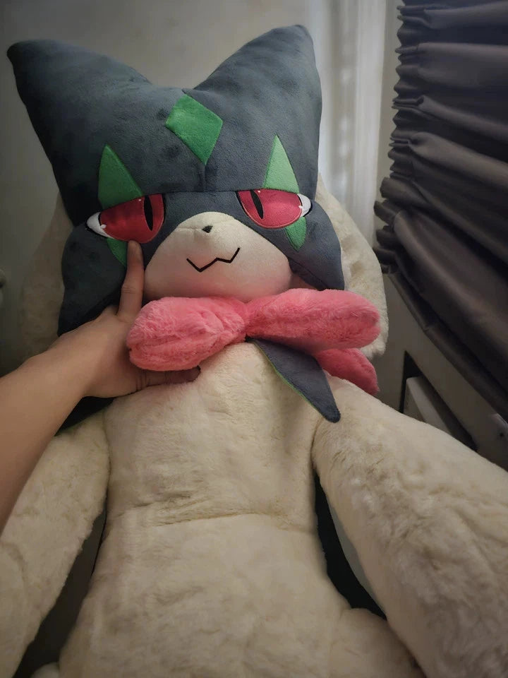 Refined 170cm Stuffed Toy Meowscarada Plushie Doll Anime Collect Decor Handmade HANDMADE - KOEEK