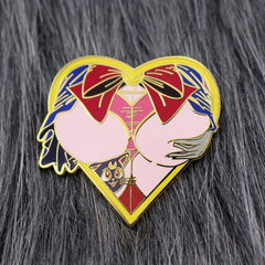 Anime Sailor Moon Tsukino Usagi Buttock Metal Pin Badge Collectible 07FC0E-D4 - KOEEK