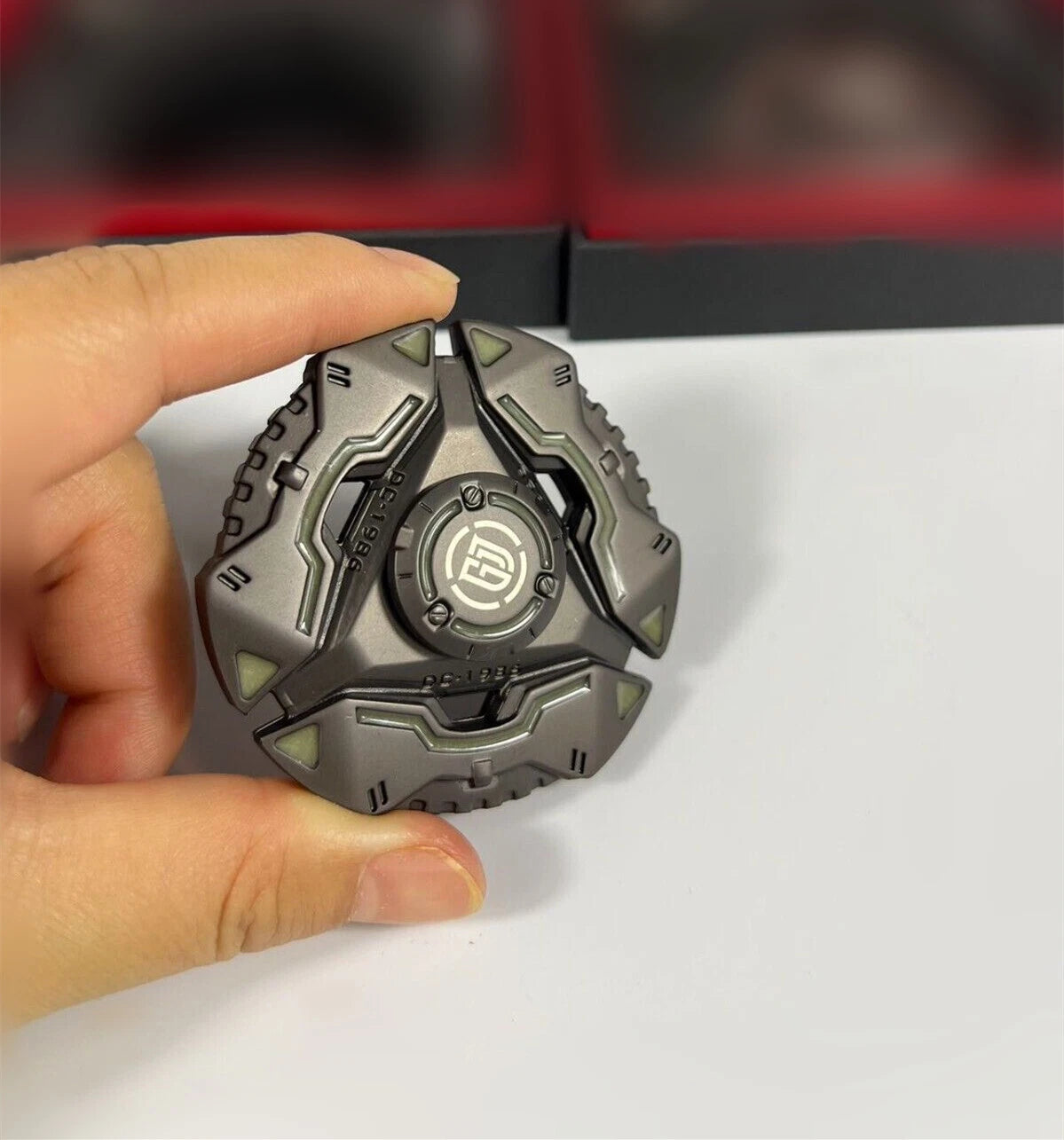 EDC Fidget Spinner Luminous Durable High Speed Silent Bearing Metal Stressrelief 07FC0E-D4 - KOEEK