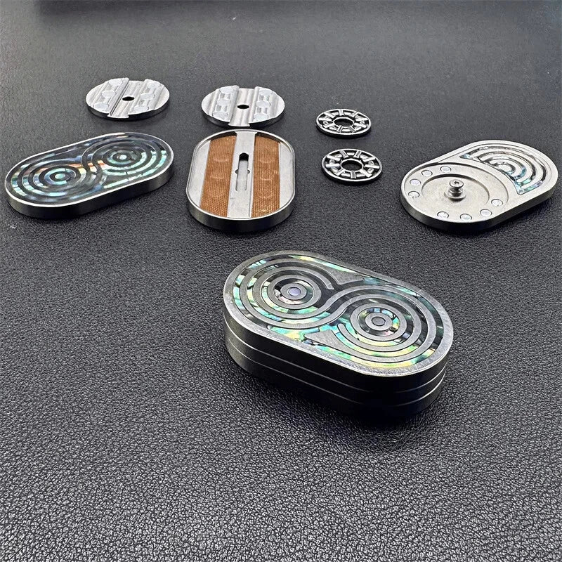 Fritillary Multiple Directions EDC Haptic Slider Adult Fidget Toys ADHD Tool 07FC0E-D4 - KOEEK