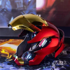 US! 1:1 Wearable Friday Iron Man Mk50 Helmet COS Remote Touch Voice Control Gift 07FC0E-D4 - KOEEK