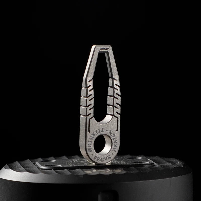 1PC Titanium Zipper Pull Replacement Detachable Zipper Pull Tab Universal 07FC0E-D4 - KOEEK