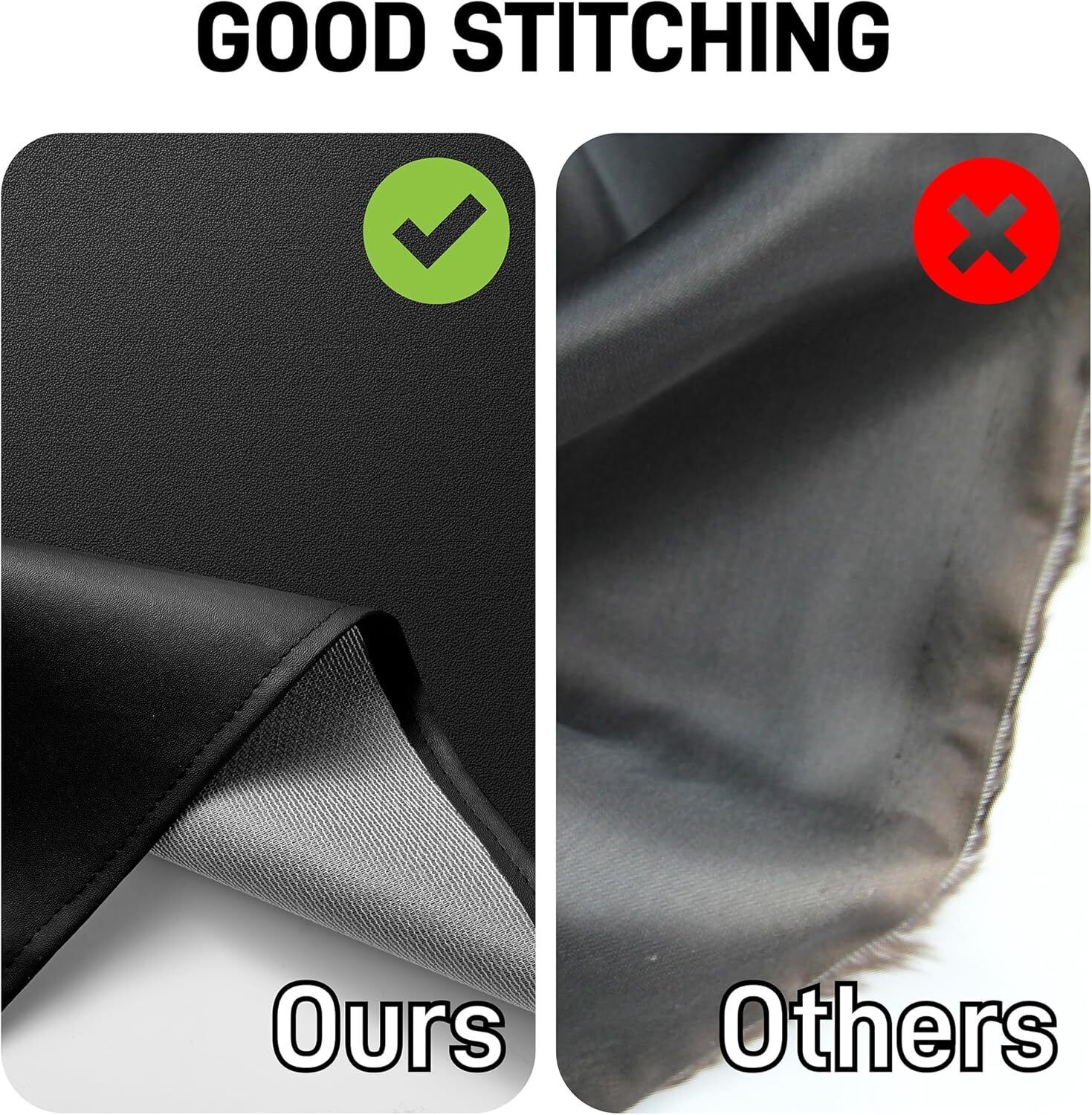 new Waterproof Apron with Comfortable Adjustable Bib Rubber Vinyl Black 07FC0E-D4 - KOEEK