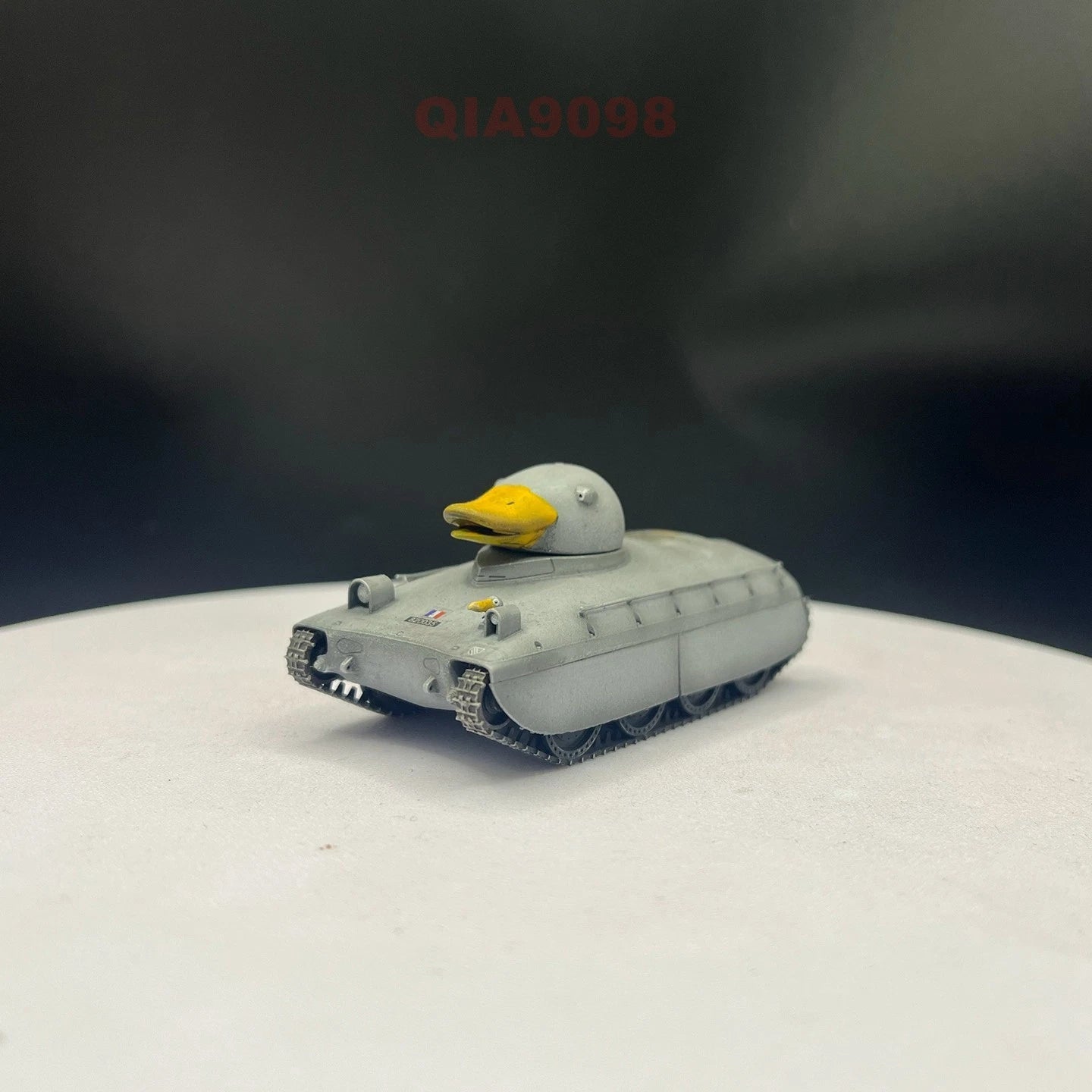 1:72 Scale French AMX40 Cavalry Tank 3 Replaceable Turrets Gray Resin Model 07FC0E-D4 - KOEEK