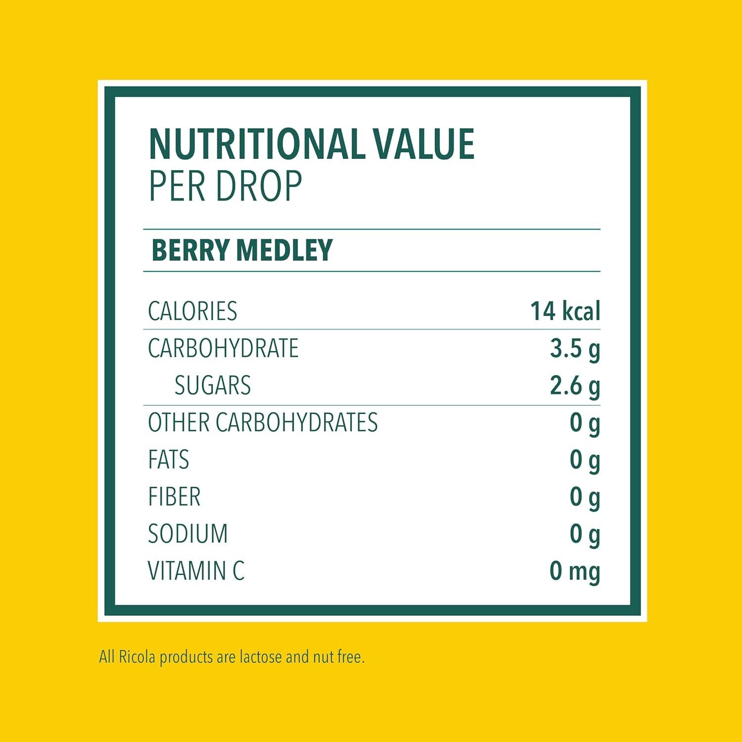 new Ricola Berry Medley Throat Drops, 45 Count, Delicious Relief & 45 RICOLA - KOEEK