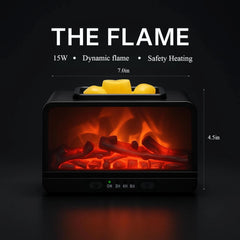 Dynamic Flame Fireplace Electric Wax Melting Heater PTC Heating Plate 07FC0E-D4 - KOEEK