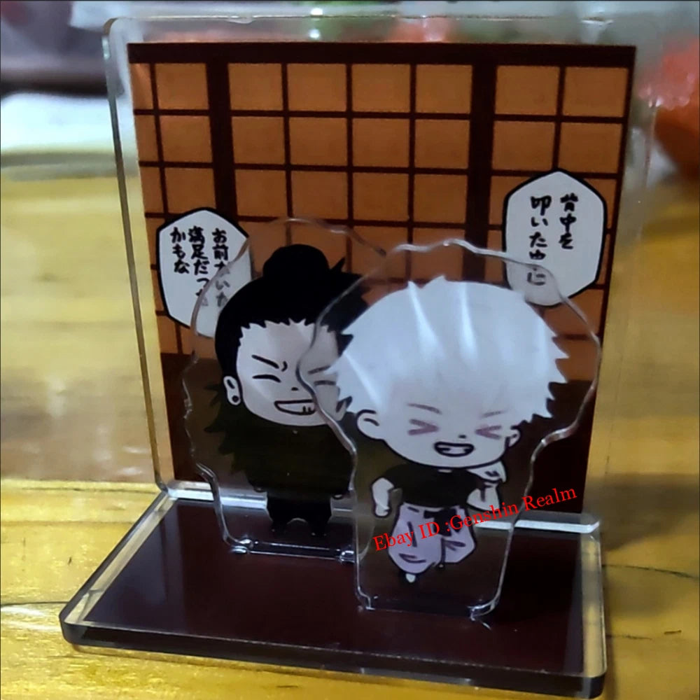 Anime Jujutsu Kaisen Satoru Gojo Acrylic Desktop Stand Figure Collection Gift 07FC0E-D4 - KOEEK