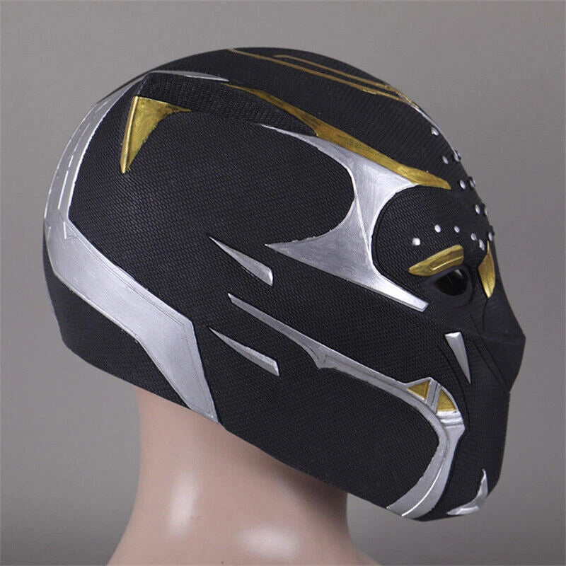 Black Panther：wakanda Forever Cosplay Game Halloween Helmet Mask Carnival Props 07FC0E-D4 - KOEEK