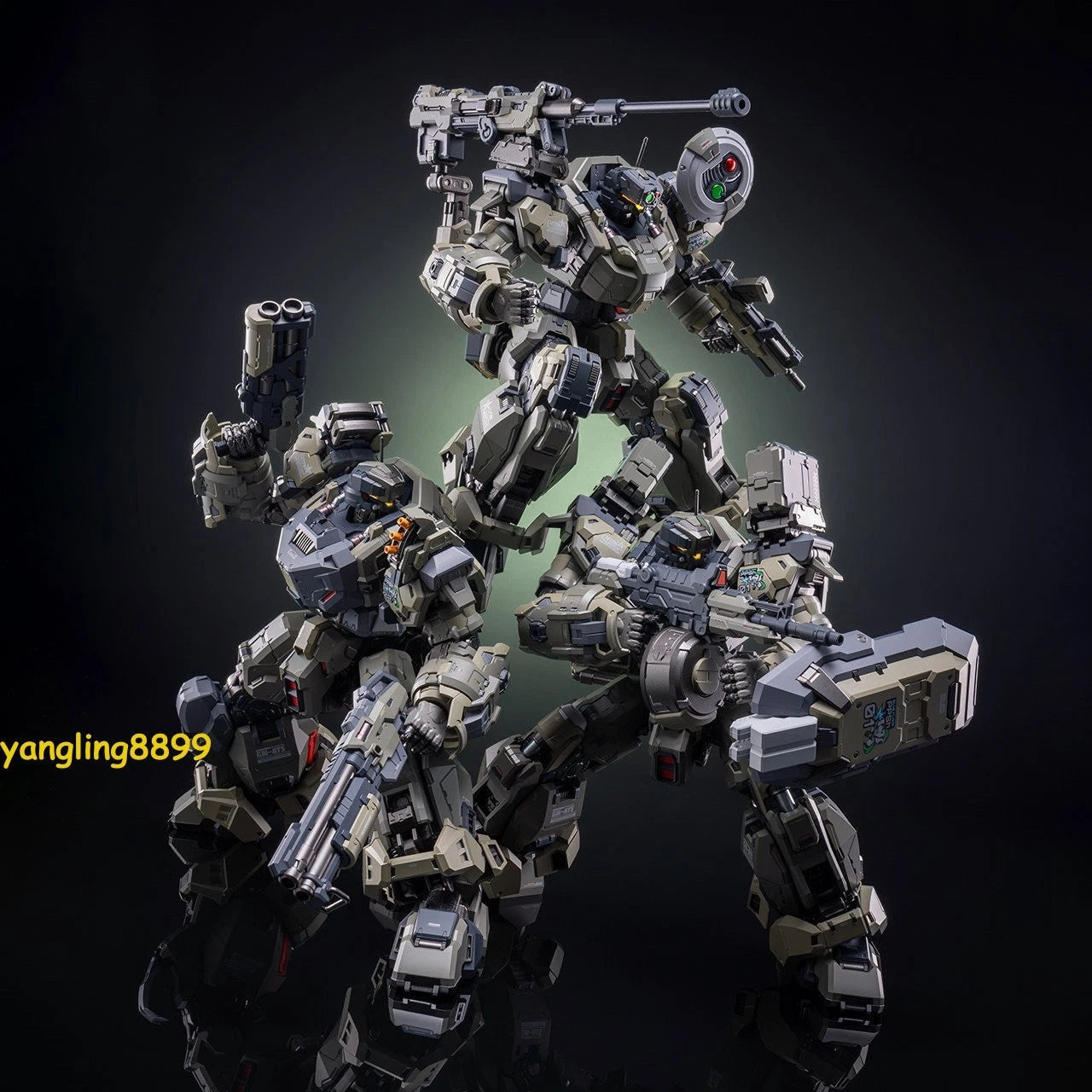 Moshow Toys ZY0014 GM-ATS Guardsman All-Terrain Humanoid Special Corps Set Gift 07FC0E-D4 - KOEEK