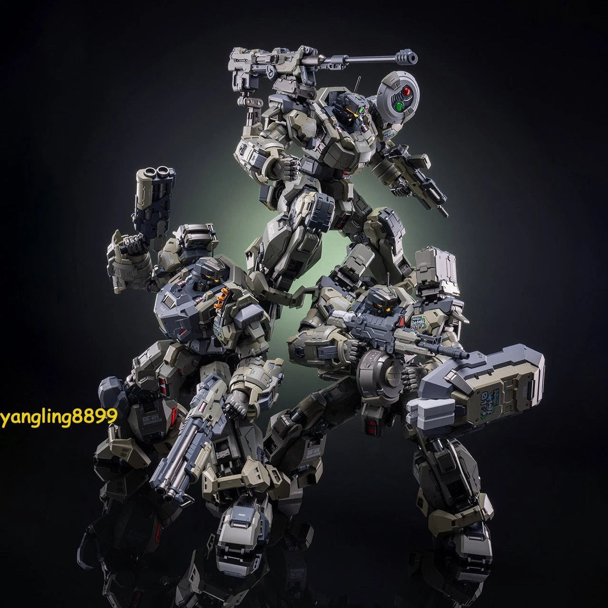 Moshow Toys ZY0014 GM-ATS Guardsman All-Terrain Humanoid Special Corps Set Gift 07FC0E-D4 - KOEEK