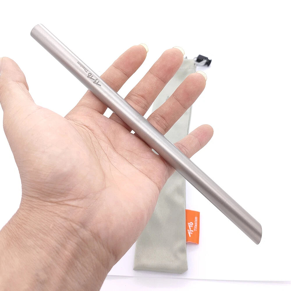 TC4 Titanium Alloy Outdoor Camping Coffee Drinks Straw EDC Portable Multi Tools 07FC0E-D4 - KOEEK