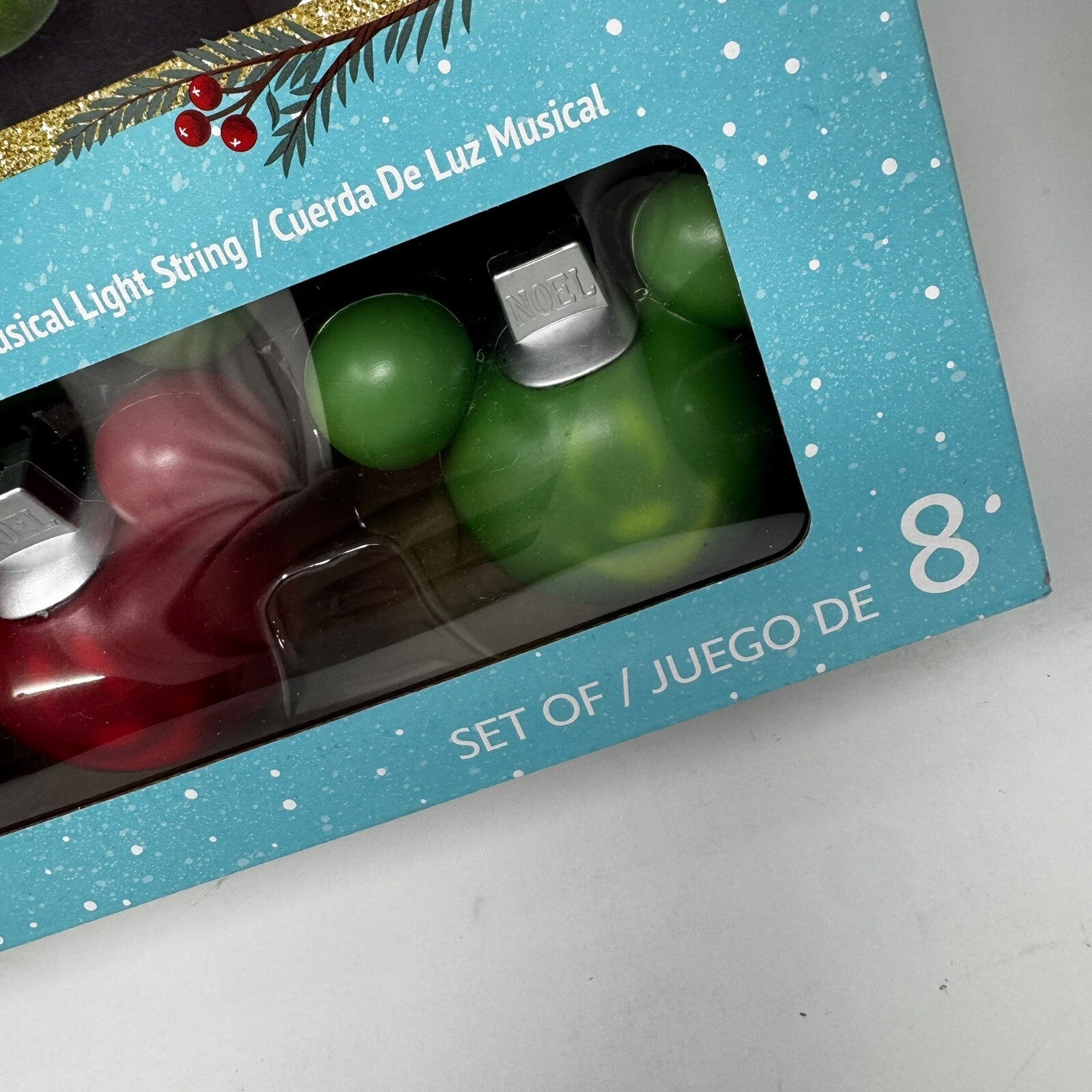 Disney Christmas Mickey Mouse Projection 8 Singing  Light String - 8.2 ft DISNEY - KOEEK