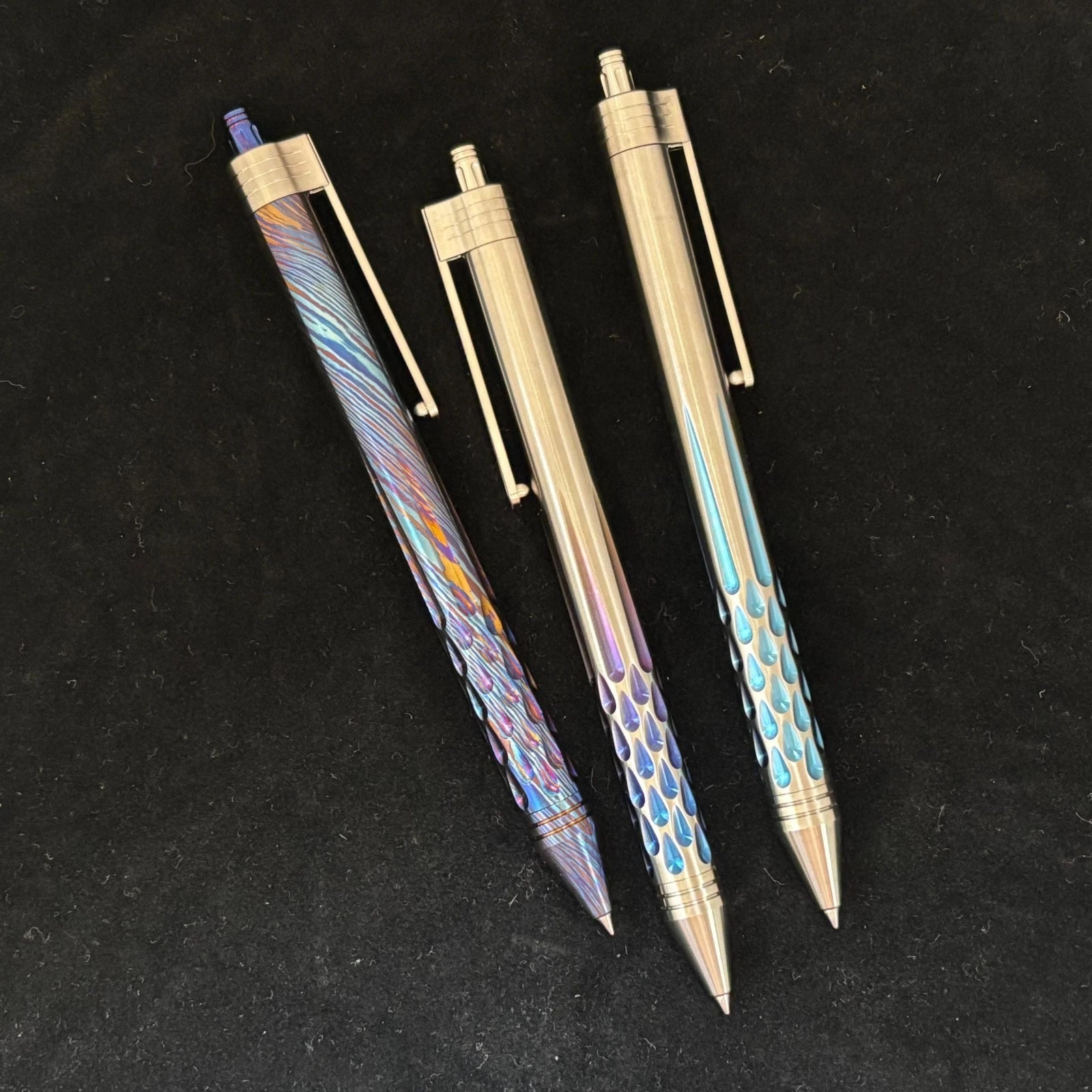 Titanium Ballpoint Pen EDC Pocket Pen Office Business Writing Signature Gift 07FC0E-D4 - KOEEK