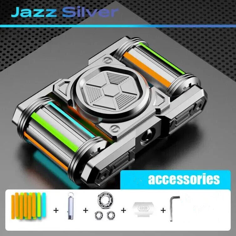 Luminous Tank Roller 101 Fidget Spinner Metal Hand Spinner Adult Fidget EDC Toys 07FC0E-D4 - KOEEK