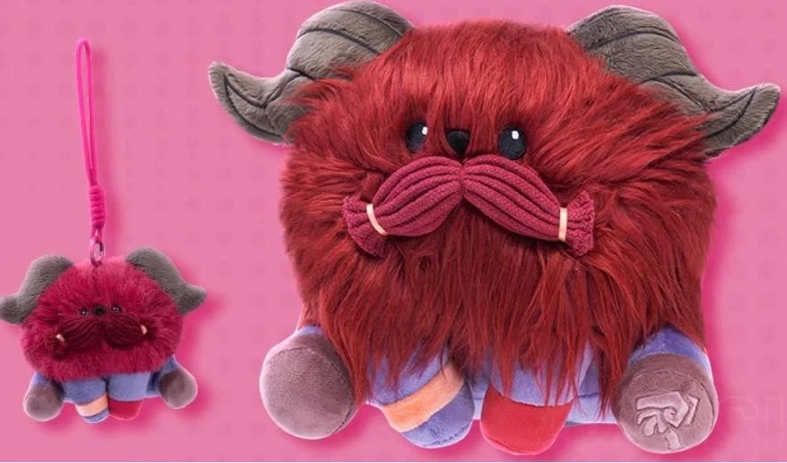 League of Legends LOL Ornn Plush Doll Pendant Collectibles Toy Authentic 07FC0E-D4 - KOEEK