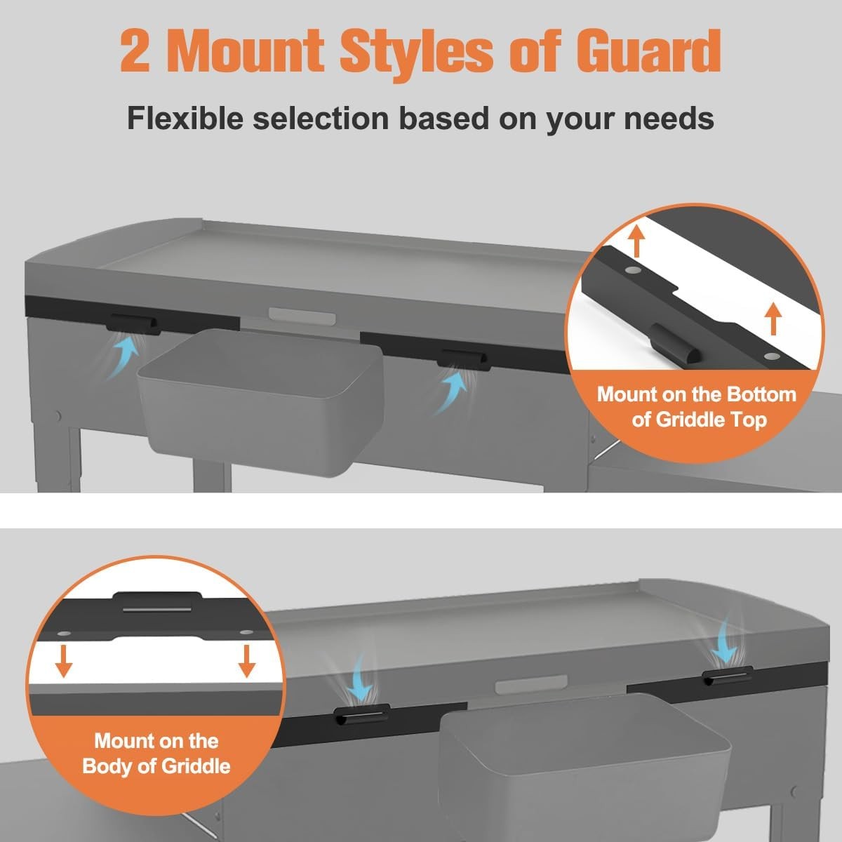 new Koutemie Wind Guard for Blackstone 22" 22" Griddle, Black KOUTEMIE - KOEEK