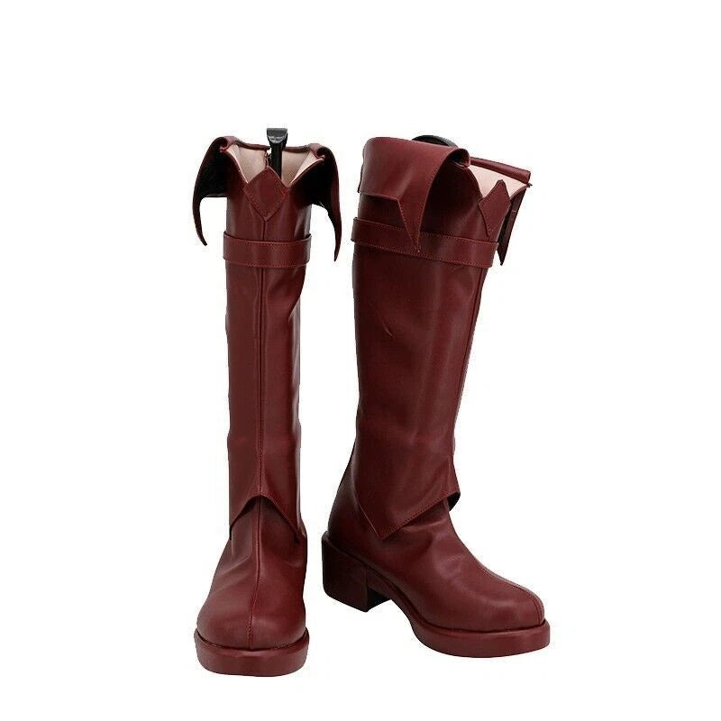 Cartoon Bungo Stray Dogs Fyodor Shoes Cosplay Prop Zipper Long Boots Unisex 07FC0E-D4 - KOEEK