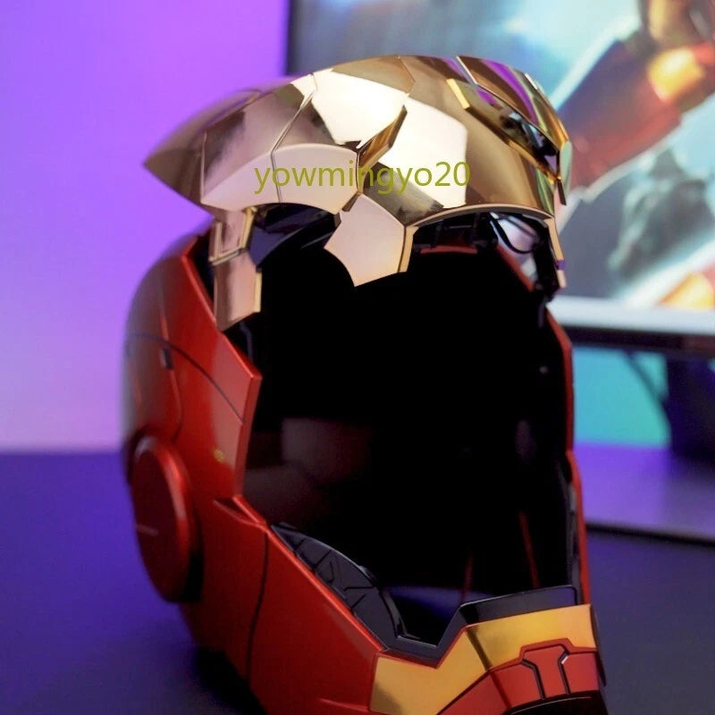 1:1 Iron Man MK5 Jarvis Deformable Voice Control Wearable Helmet Christmas Gift 07FC0E-D4 - KOEEK
