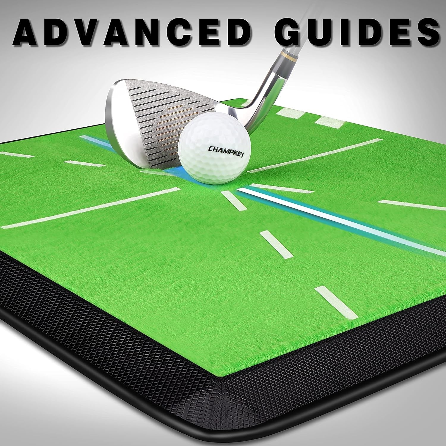 new CHAMPKEY 8" x 17" Premium Impact Golf Mat Upgraded 8“ x 17", Green/Black CHAMPKEY - KOEEK