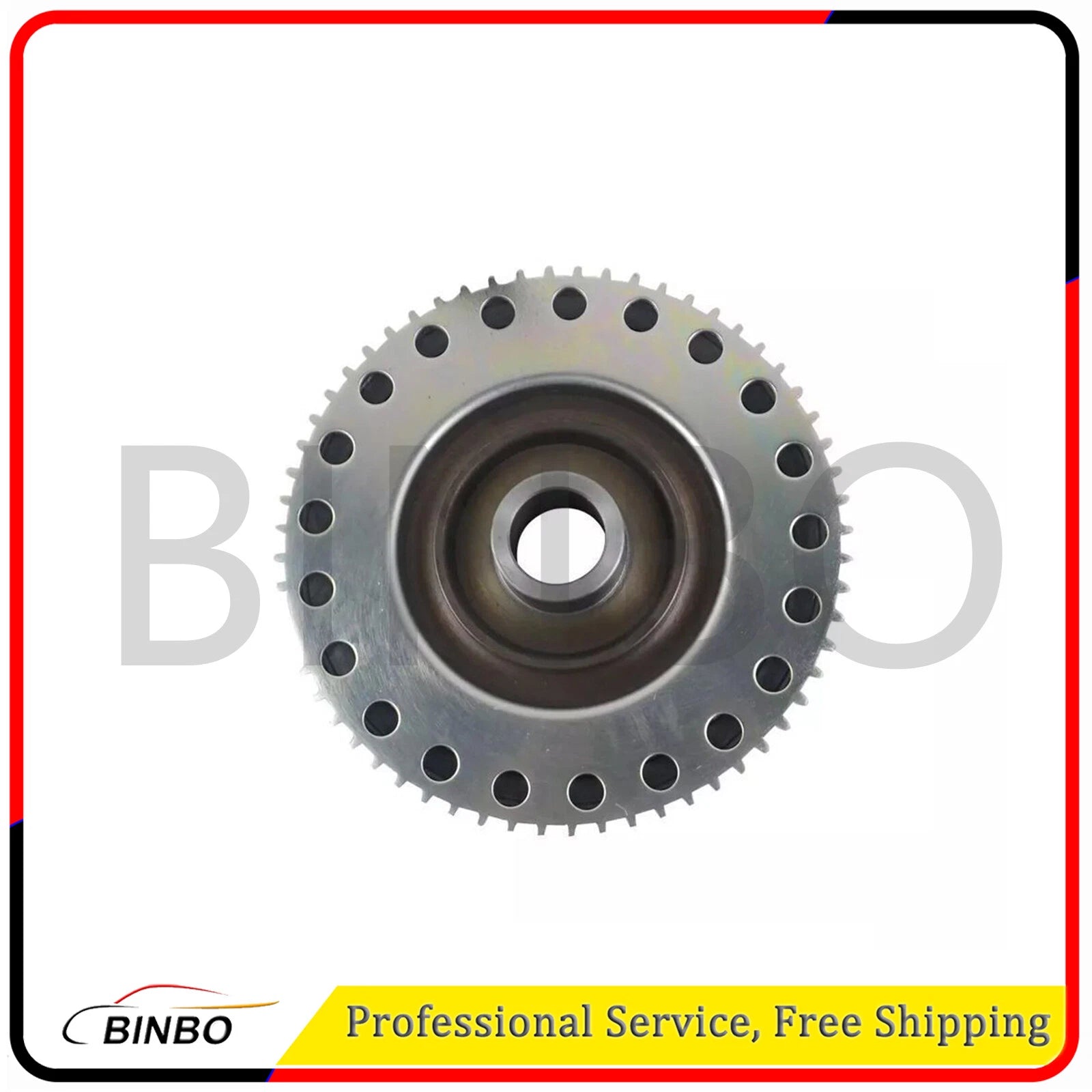 Crank Shaft Belt Pulley For Land Rover Range Rover Evoque 2.0L 2012-19 LR078547 07FC0E-D4 - KOEEK
