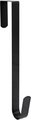 new Sattiyrch 12" Wreath Hanger for Front Door,Steel Over The Door Black SATTIYRCH - KOEEK
