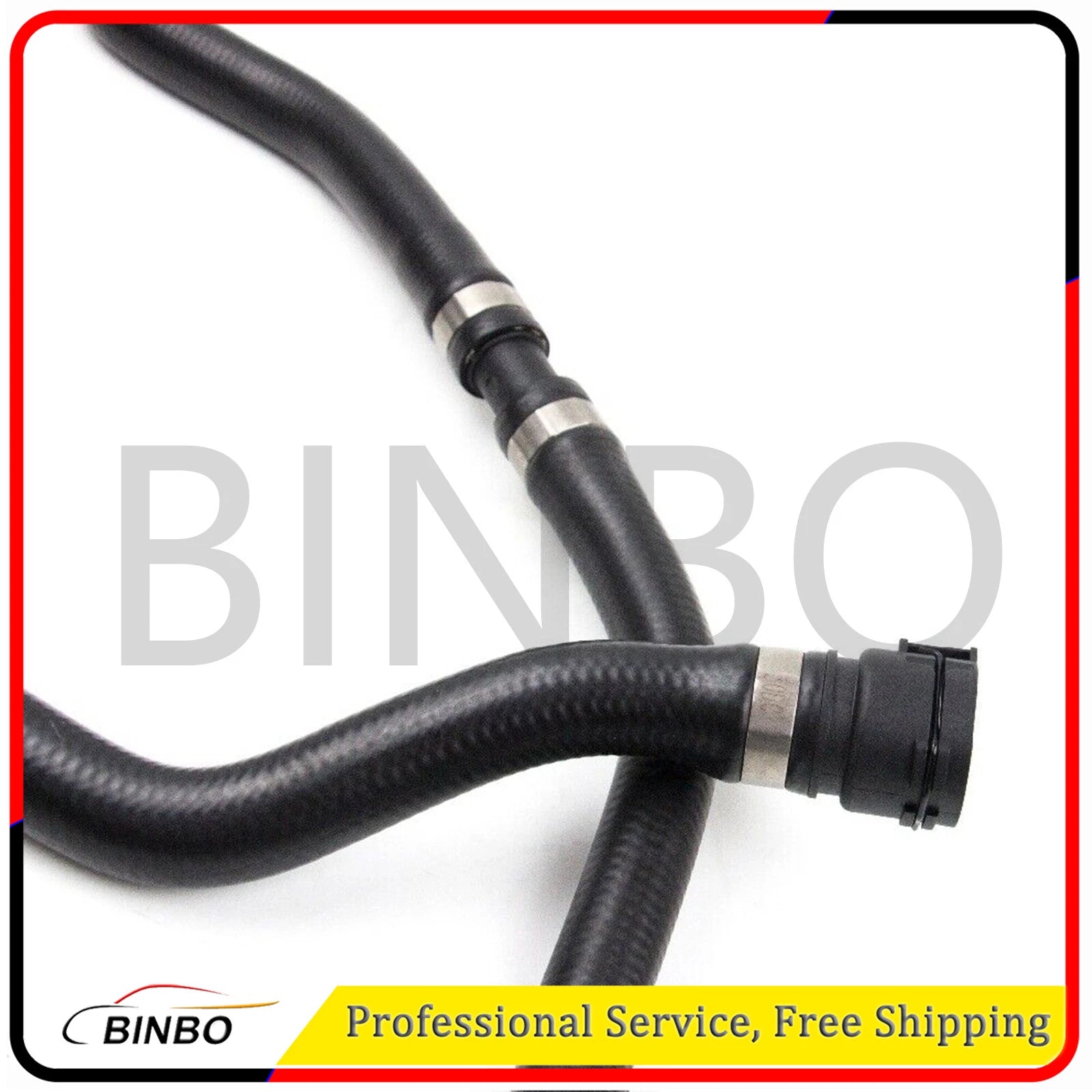 Expansion Tank Lower Coolant Hose For 04-05 BMW 525i 530i 17127519258 2.5L L6 07FC0E-D4 - KOEEK