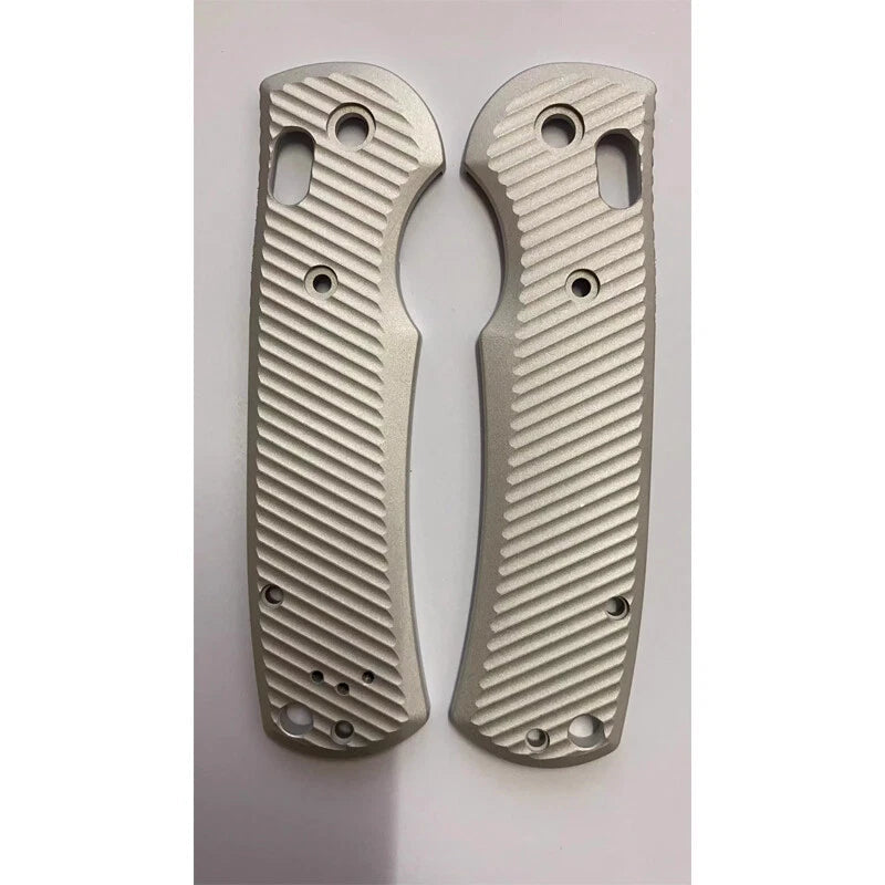 1 Pair Custom Made Aluminum Handle Scales for Benchmade Griptilian 550/551 Knife 07FC0E-D4 - KOEEK